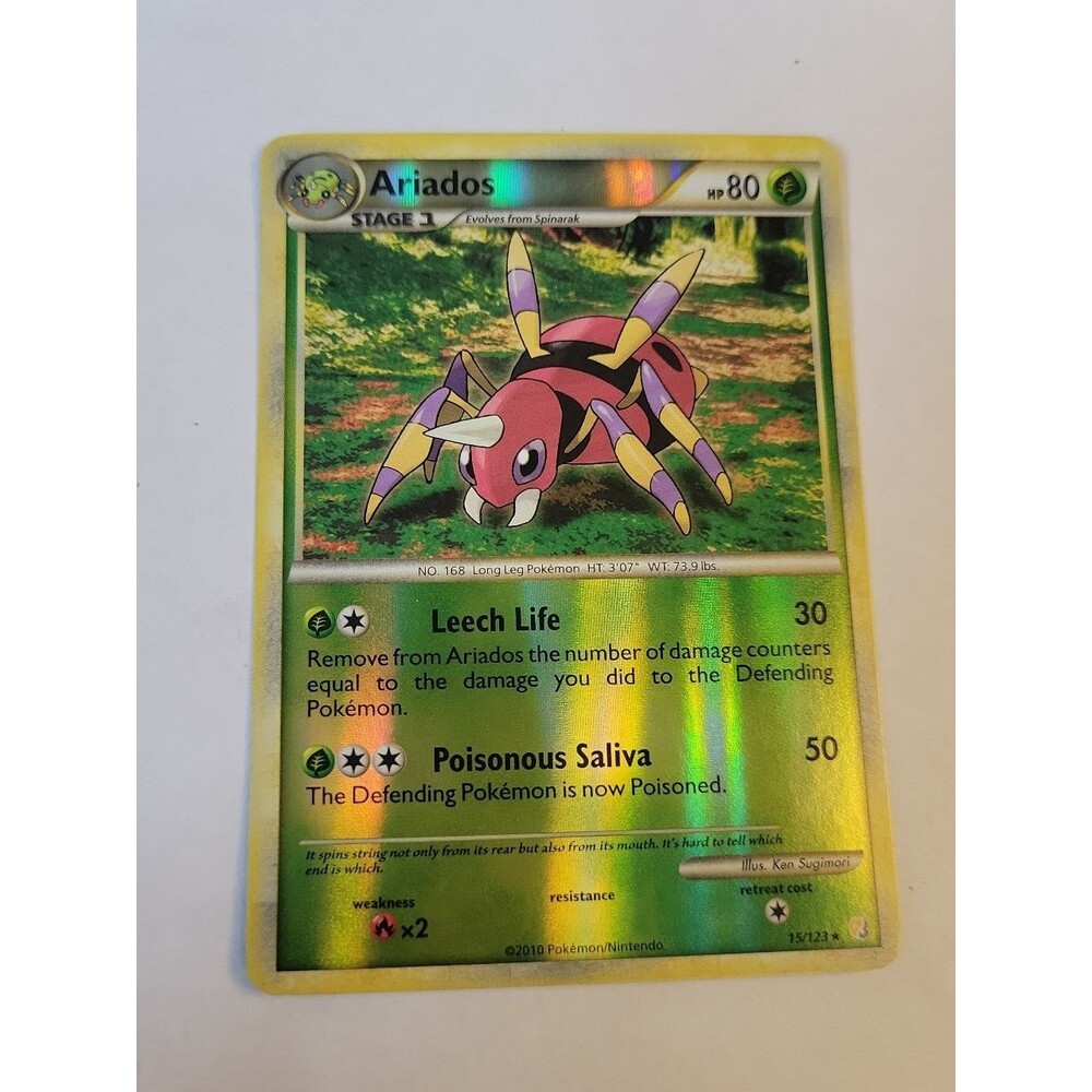 Pokemon Ariados Reverse Holo